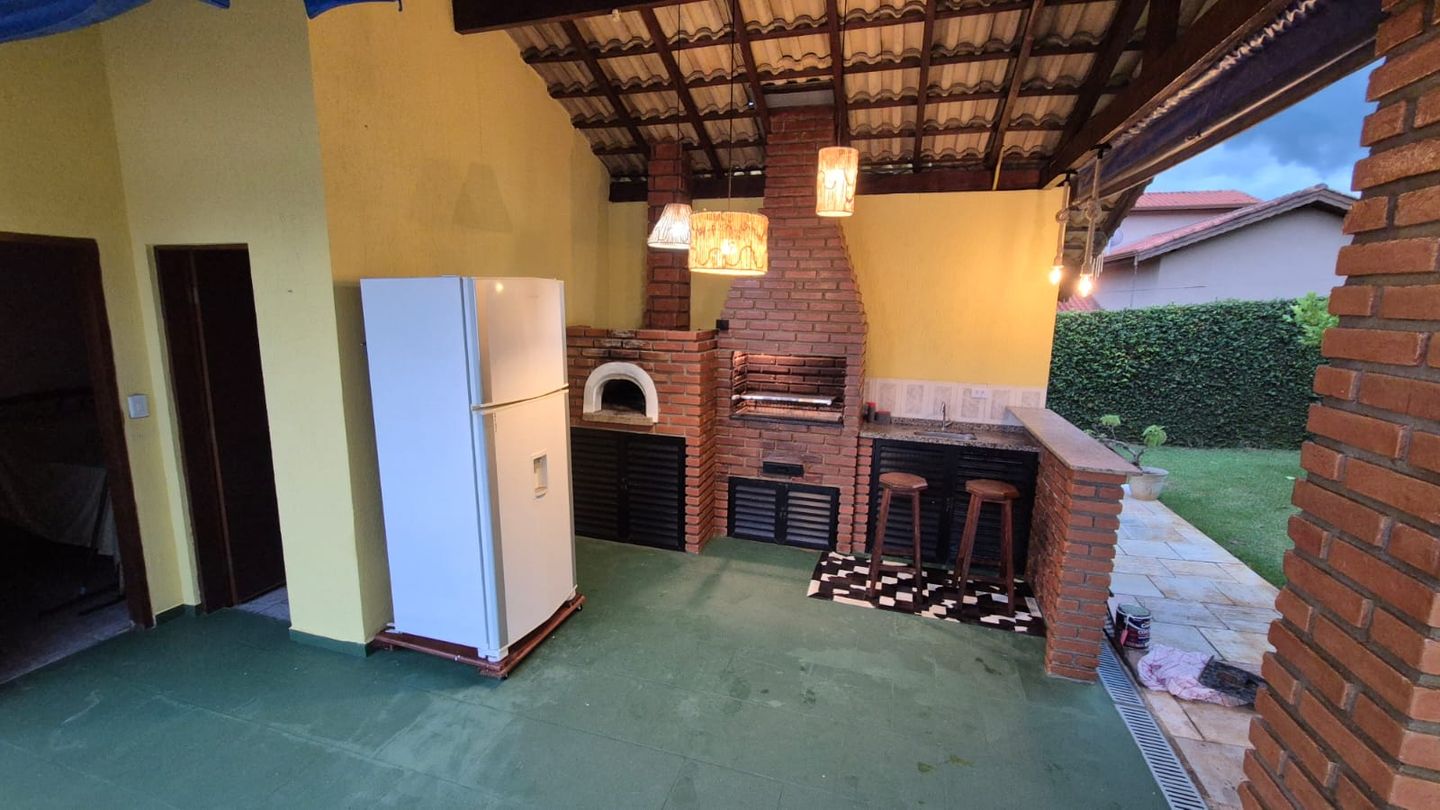 Espaço gourmet com churrasqueira da Casa térrea REF. 82708 no Condomínio Horizonte Azul, em Itupeva
